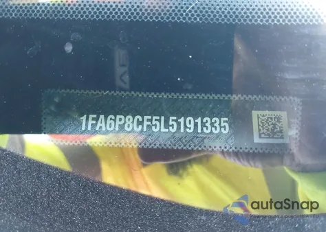 2020 Ford Mustang Gt Fastback z USA, uszkodzony, nr VIN 1FA6P8CF5L5191335